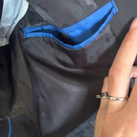 HAGGAR Smart Wash Repreve suit Jacket slim fit 38s - Picture 9 of 15